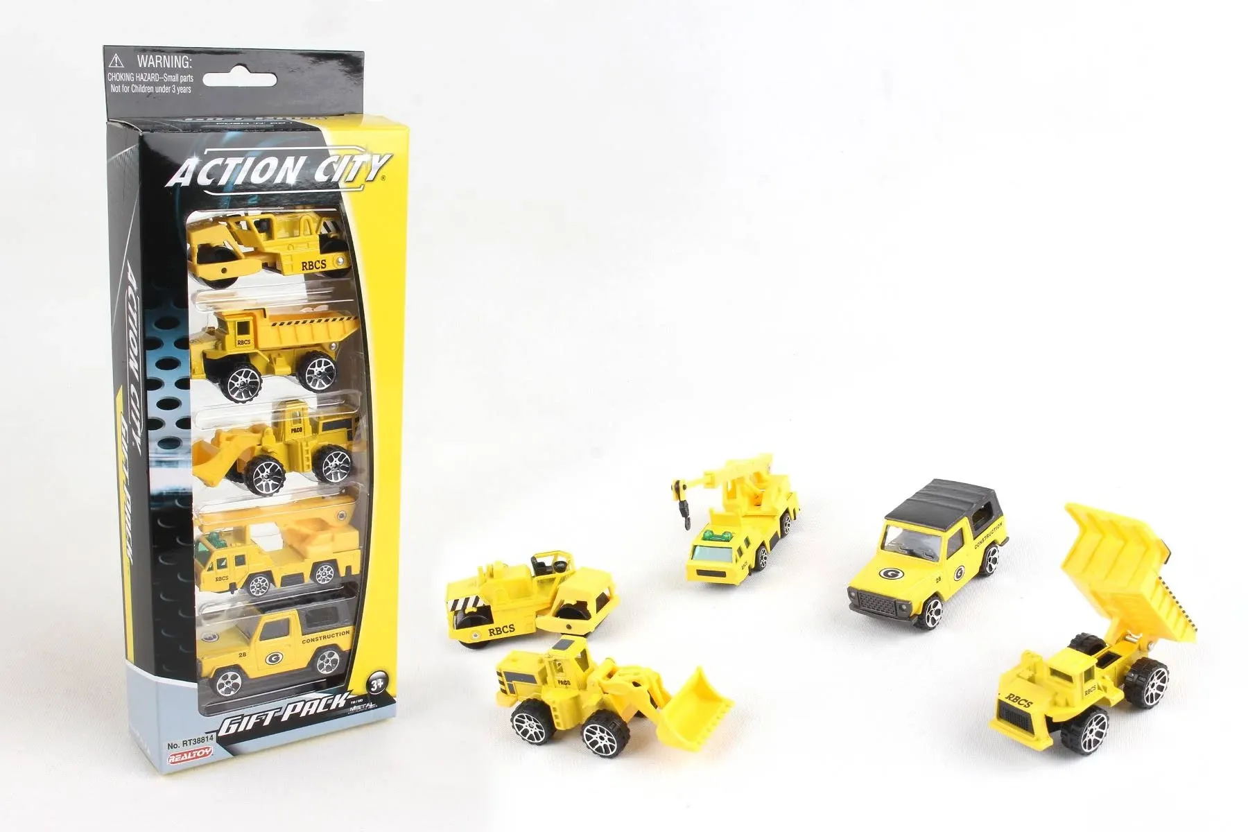 5 Piece Construction Vehicle Gift Pack(Vehicle May Vary)