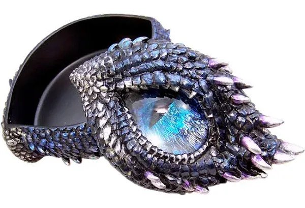 Thorny Scale Dragon Eye Trinket Box