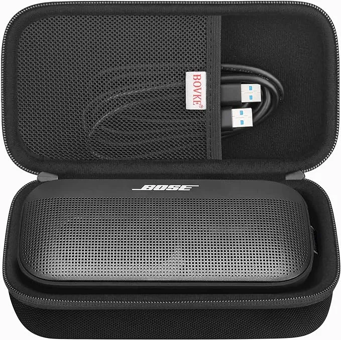 BOVKE Hard Travel Speaker Case for SoundLink Flex Bluetooth Portable Speaker