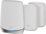 NETGEAR - Orbi AX3000 Tri-Band Mesh Wi-Fi System (3-pack) - White