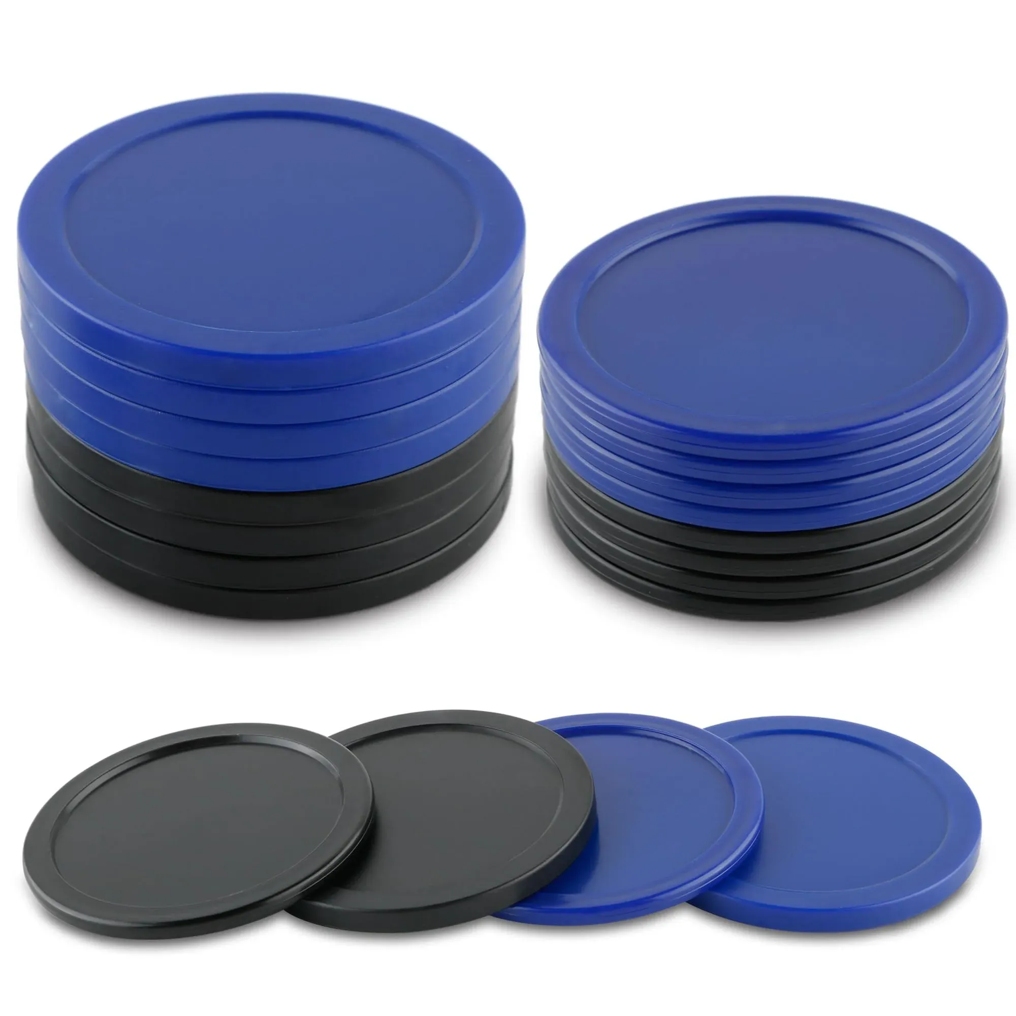 BQSPT 16 Pieces Air Hockey Pucks 2.5 inch 64mm Replacement Pucks Air Hockey ...