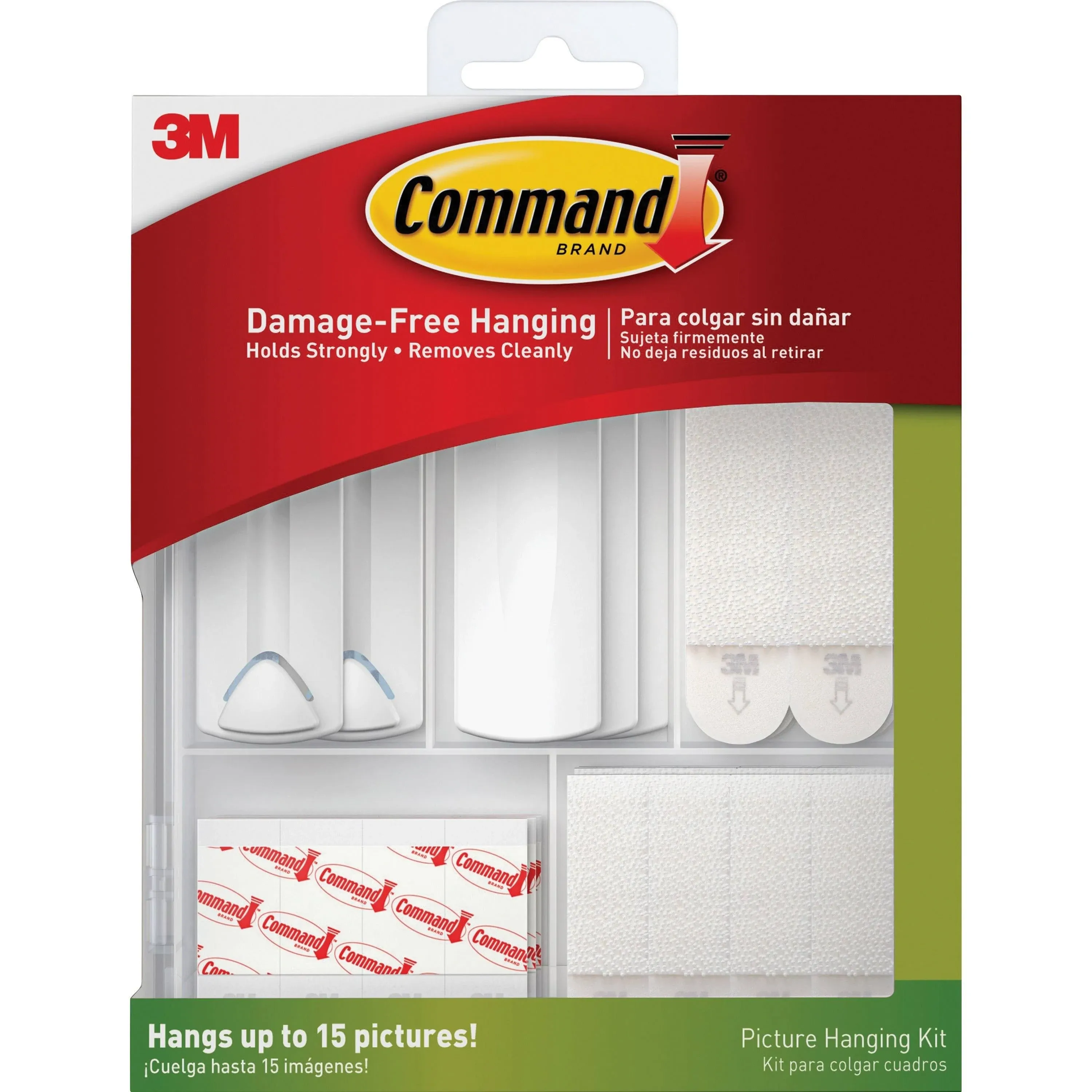 Command Picture Hanging Kit, Various Sized Picture Hanging Hooks