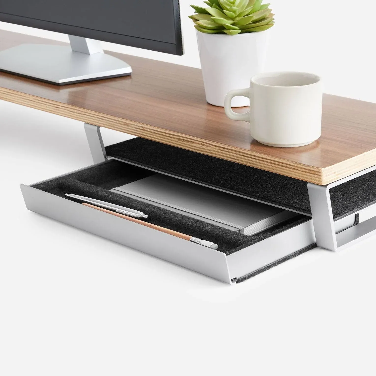 Desk Shelf Storage Drawer | HumanCentric