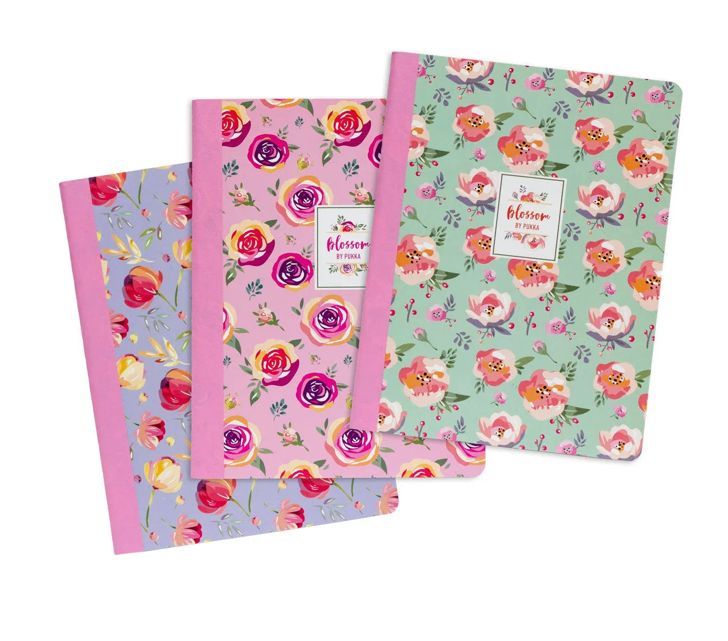 Blossom Composition Books - Pack of 3