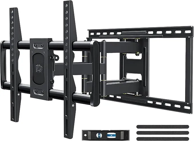 Mounting Dream TV Wall Mount TV Bracket for Most 42-90 Inch TV, UL Listed Full Motion TV Mount with Articulating Arms, Max VESA 800x400mm 132 lbs. Loading, Fits 16", 18", 24" Studs MD2298-XL