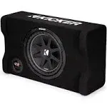 Kicker 48CDF104 Comp 10" Subwoofer in Down Firing Enclosure 4-Ohm