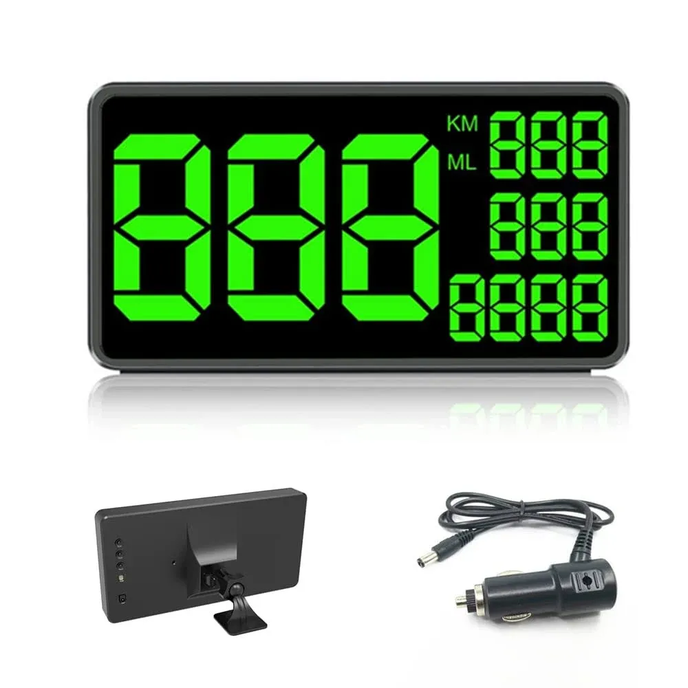 Skymii C1090 Heads Up Display for Car Digital GPS Speedometer MPH Odometer ...