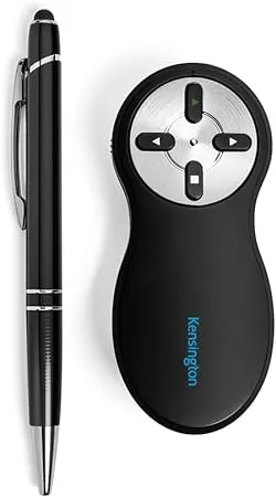 Kensington Wireless Presenter - Presentation Remote (K33271WW), Black