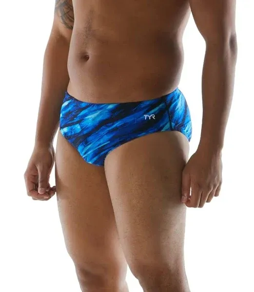 TYR Rvitr7a Men's Vitric Racer Swimsuit - Blue, 28