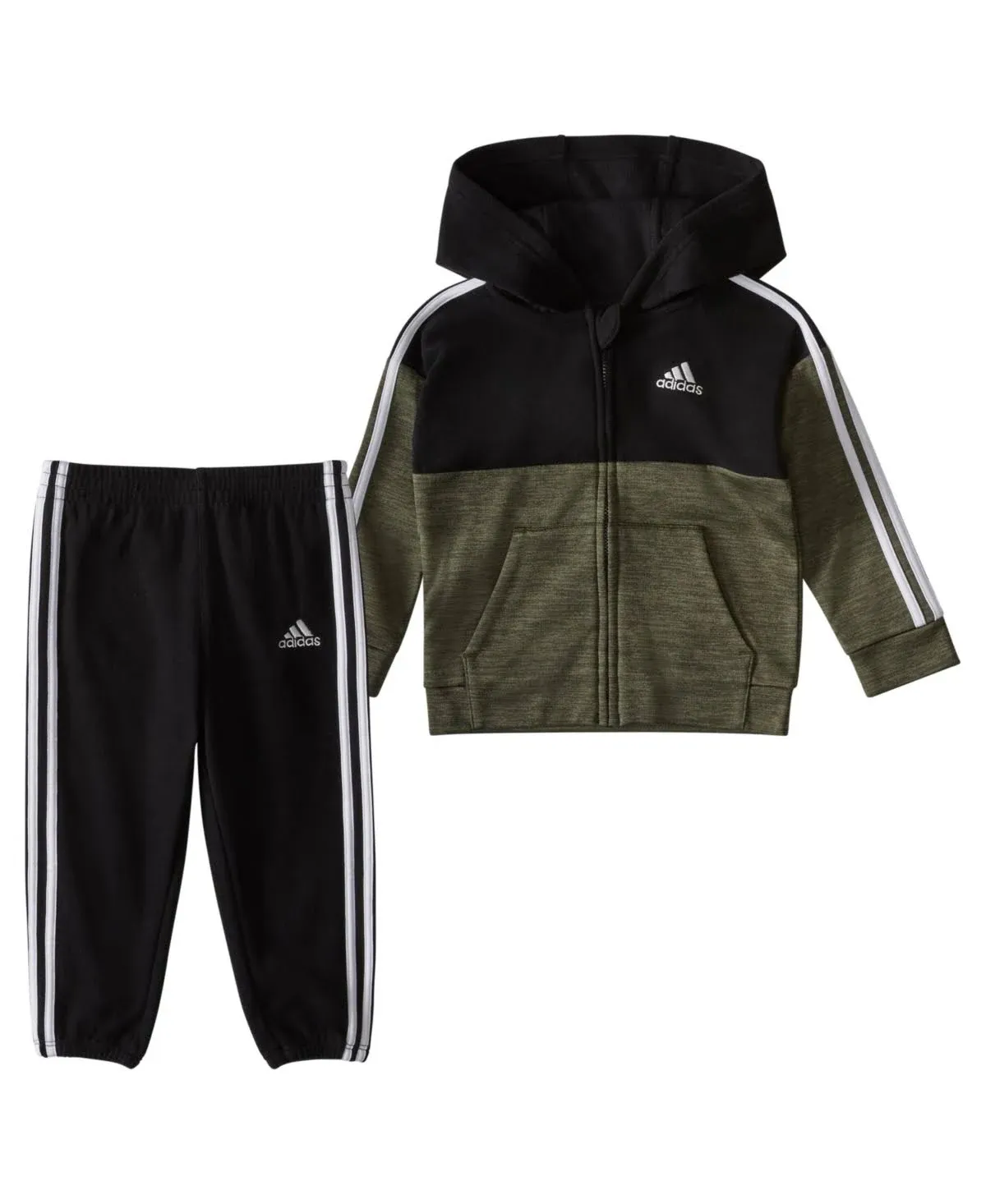 Baby Adidas Full Zip Hoodie and Joggers Set