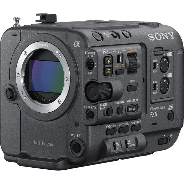 Sony FX6 Full-Frame Cinema Camera (Body Only) (ILME-FX6V) - Bundle