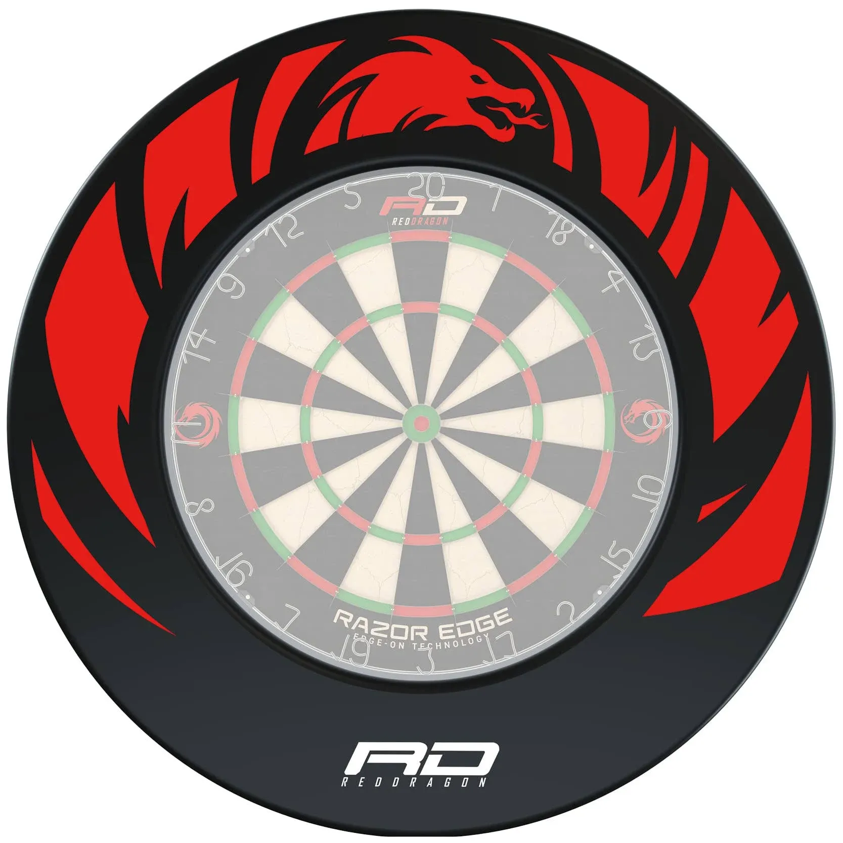 Red Dragon RazorEdge Dragon Design Dartboard Surround