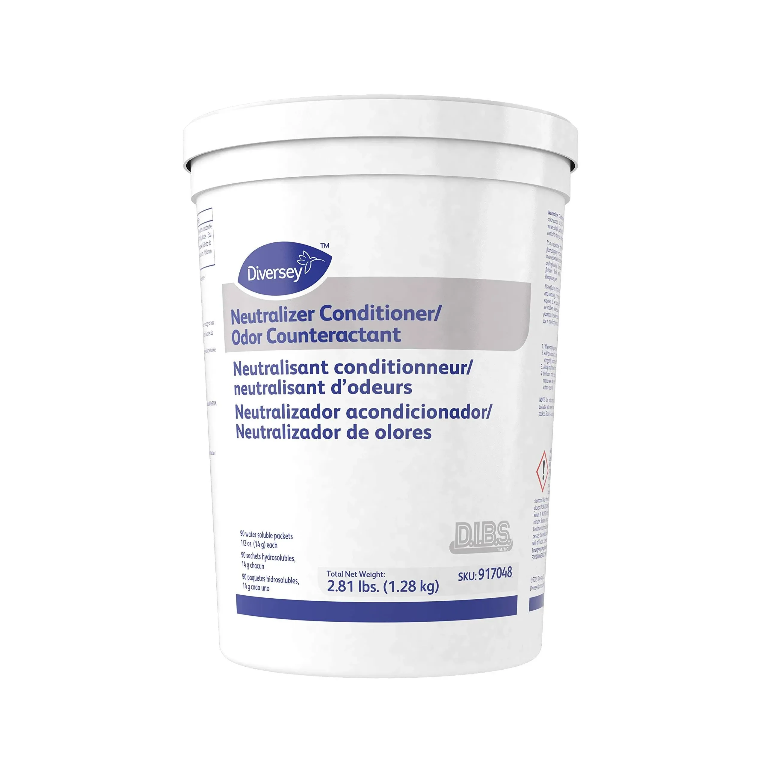 Diversey Floor Conditioner/odor Counteractant, Powder, 0.5 Oz Packet, 90/tub, 2/carton