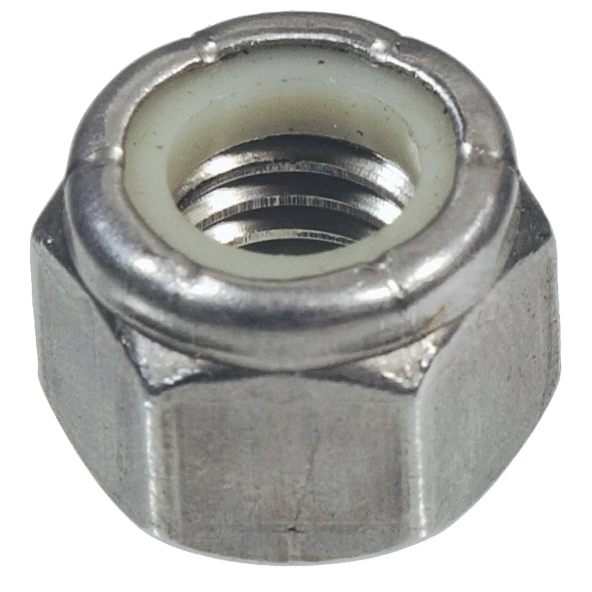 Hillman Stainless Steel SAE Nylon Lock Nut 50 Pack   (14232)  FS