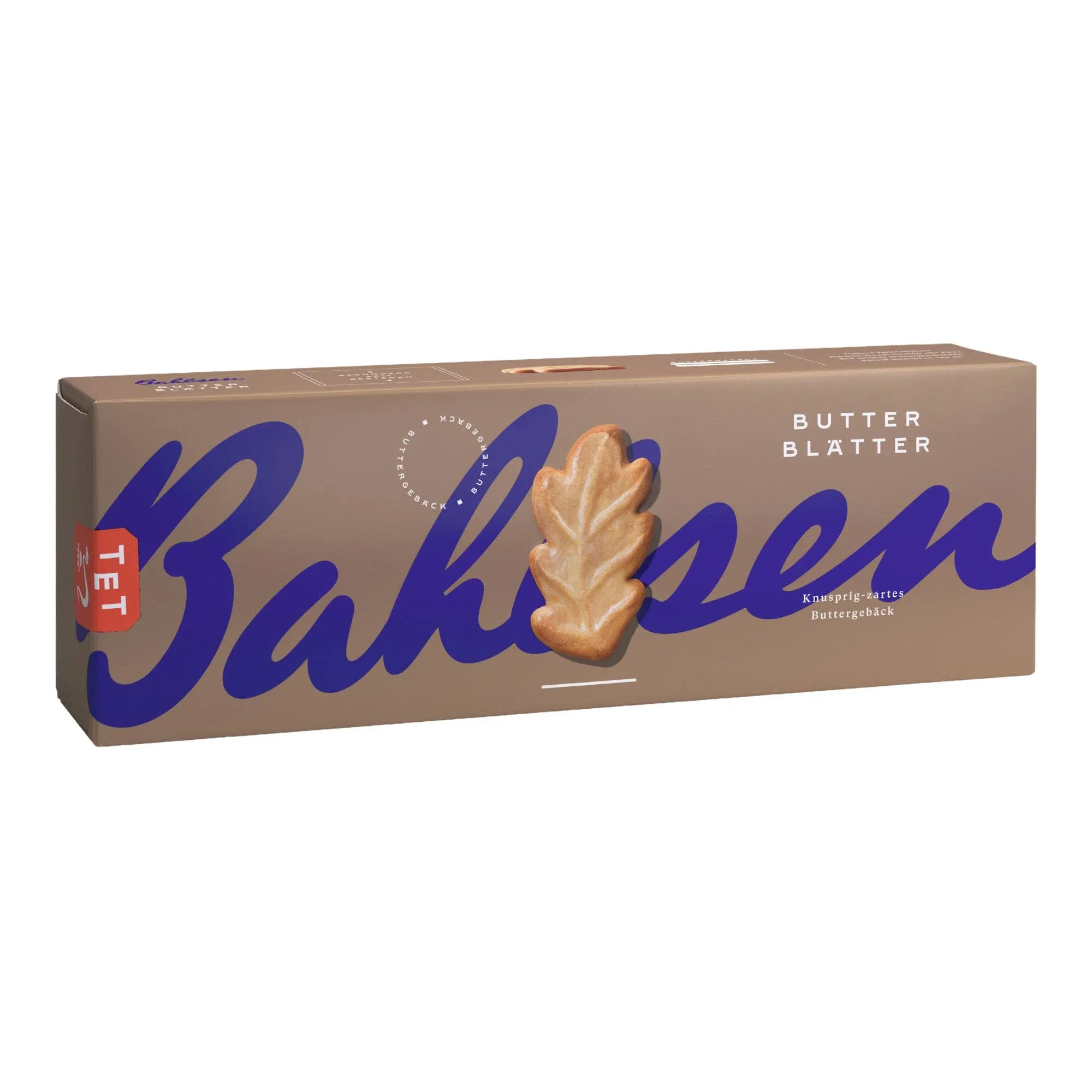 Bahlsen Butter Leaves (12 boxes) - Delicate Butter Biscuits with hints of California Almonds - 4.4 oz boxes