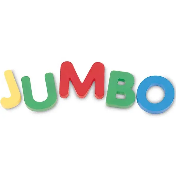 Learning Resources Jumbo Uppercase Magnetic Letters