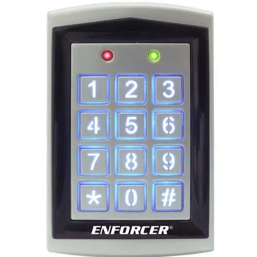 Seco-Larm SK-1323-SPQ Sealed Housing Weatherproof Stand-Alone Keypad with ...