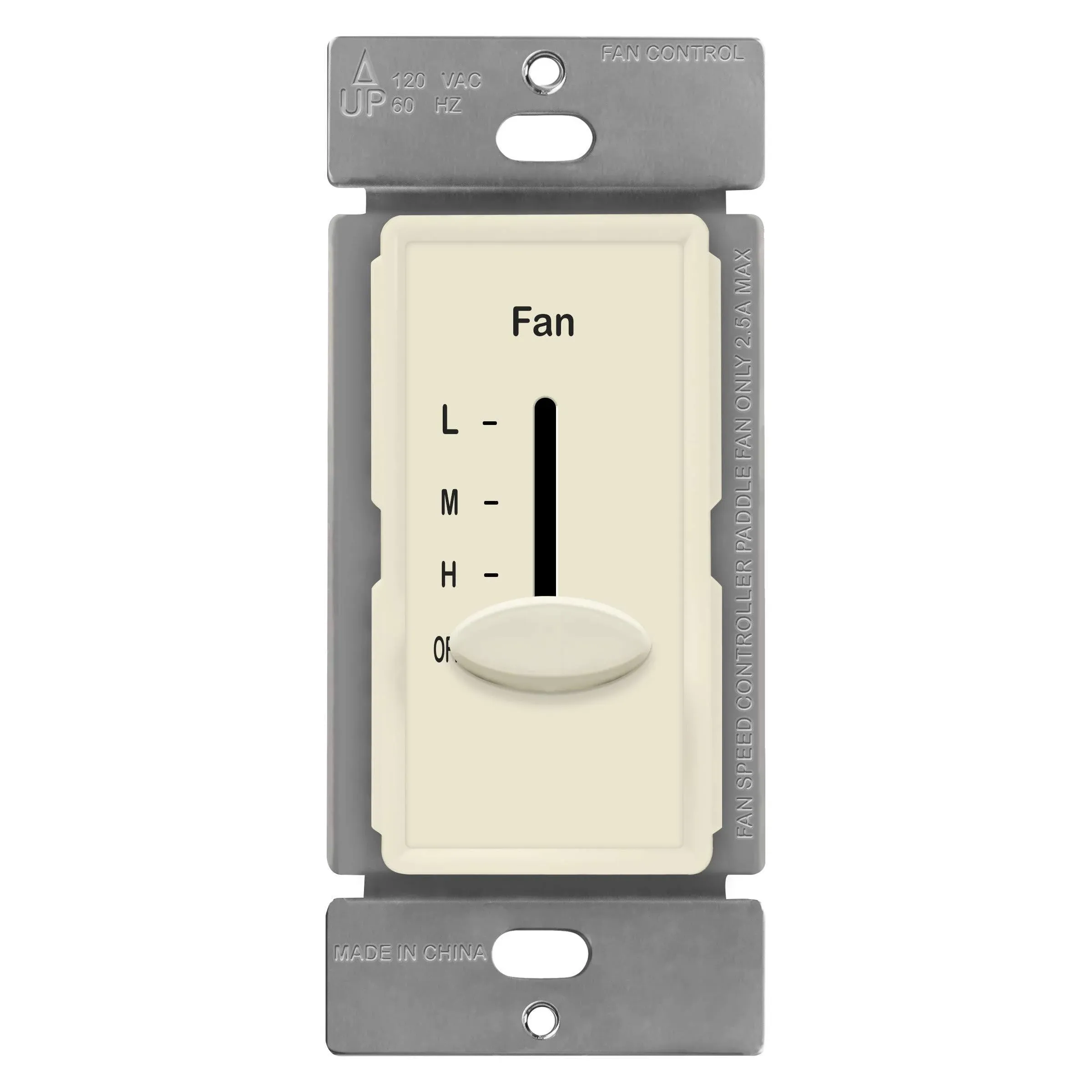 3 Speed In-Wall Ceiling Fan Control