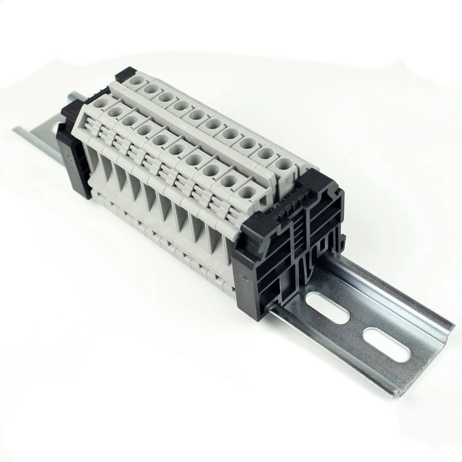 ASI RAAK6NJ21-10 10 Gang Solar Combiner and Power Distribution Terminal Block ...