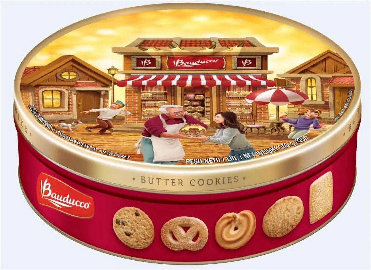 Bauducco Butter Cookies - 12 oz