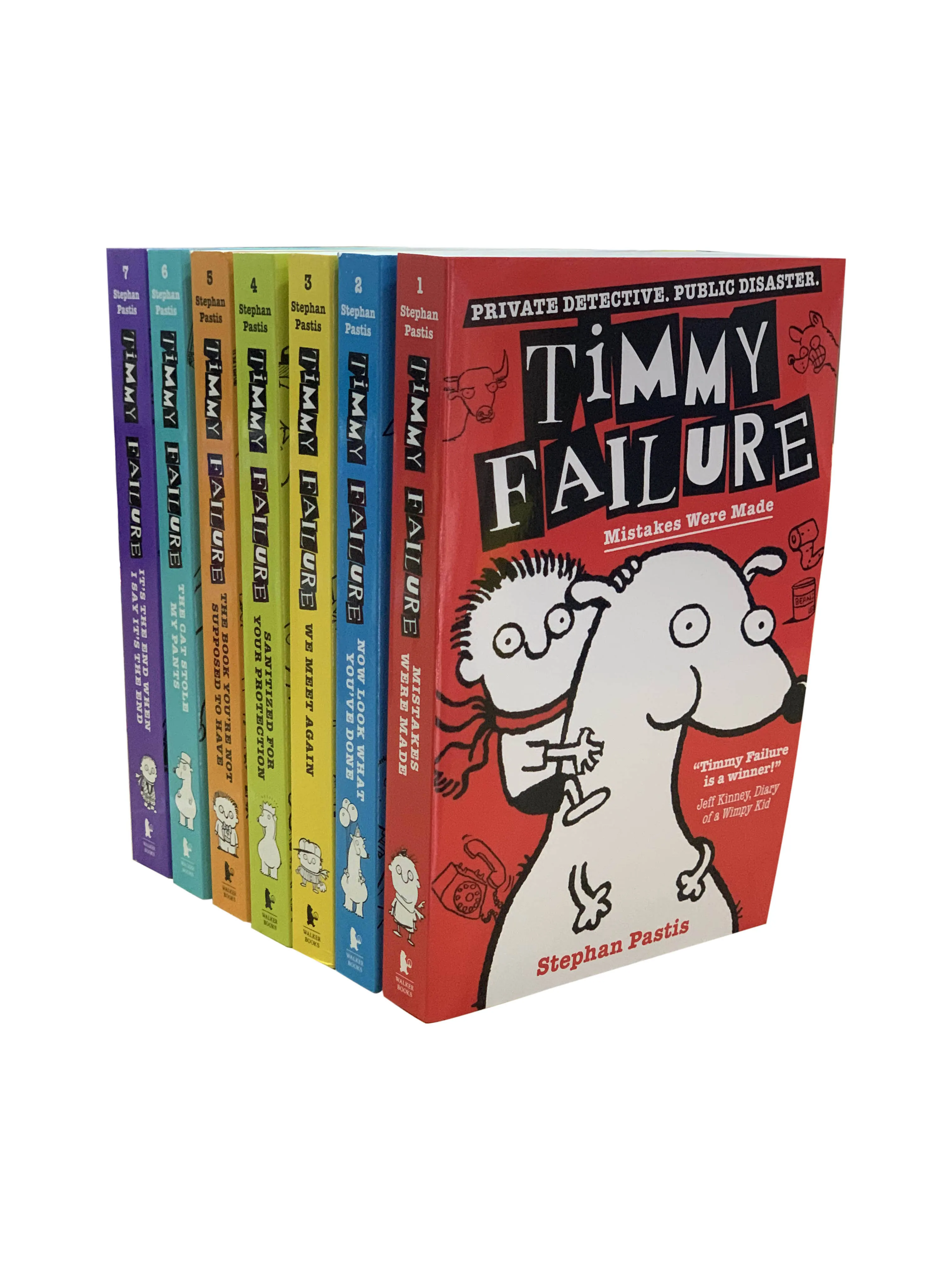 Timmy Failure's Finally Great 7 Books Collection Boxed Set