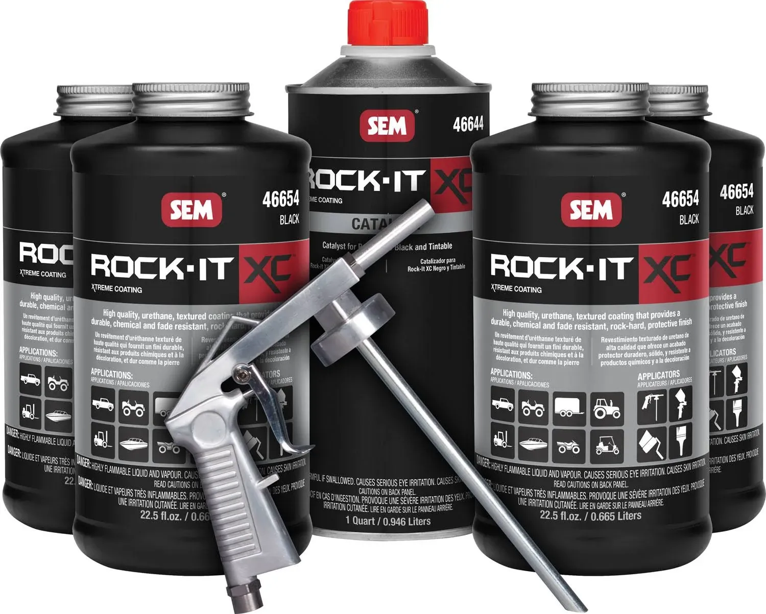 SEM Products 46650 ROCK-IT XC™ Kit - Black