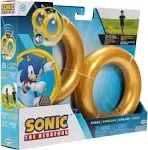 Sonic The Hedgehog Rings 2-Pack Motion Activated Sounds from Sonic Video Game, Role Play Sonic Rings Games for Kids