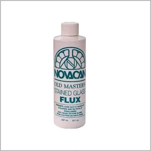 Novacan Old Master&#039;s Stained Glass Flux - 8 Oz