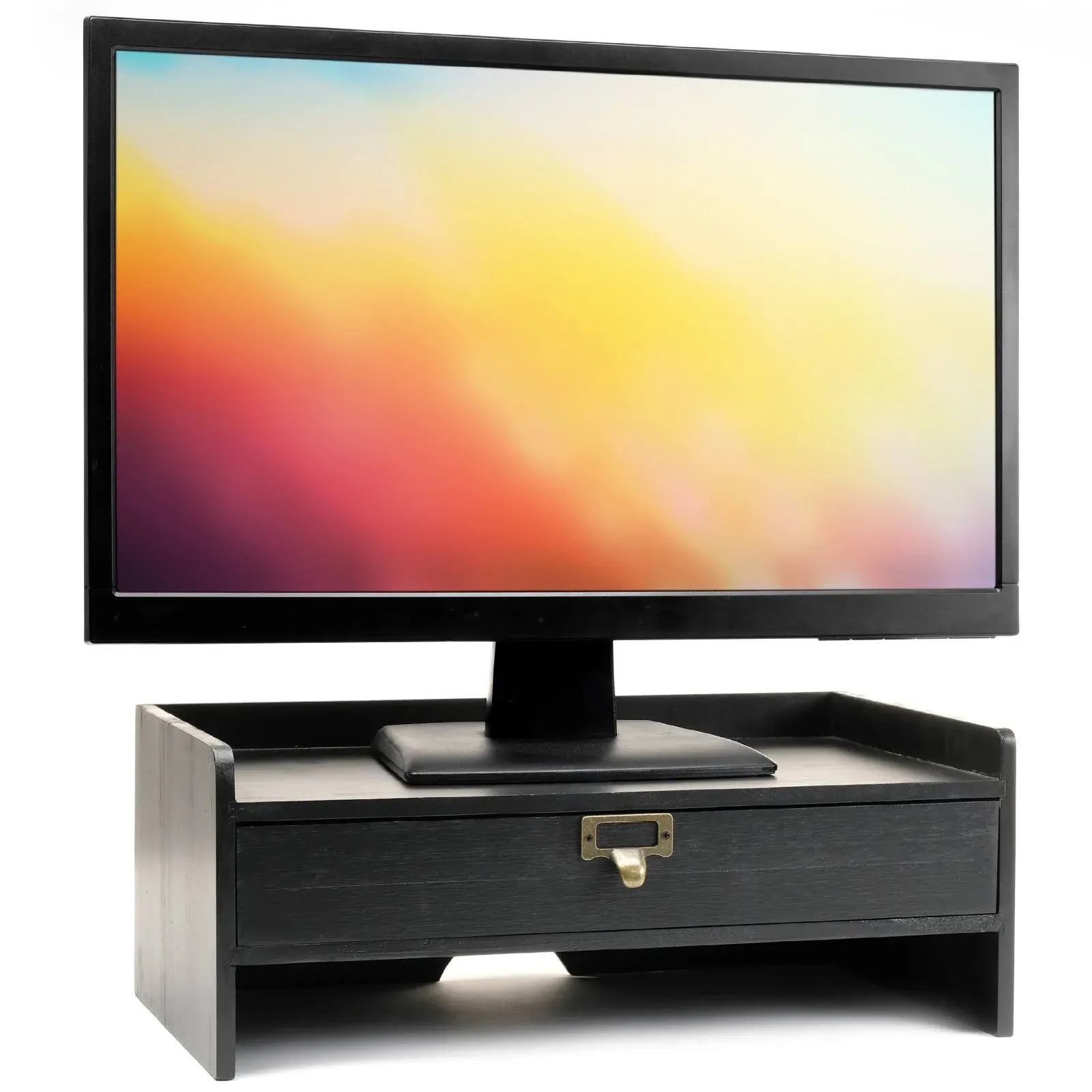 Excello Global Products Wooden Monitor Stand