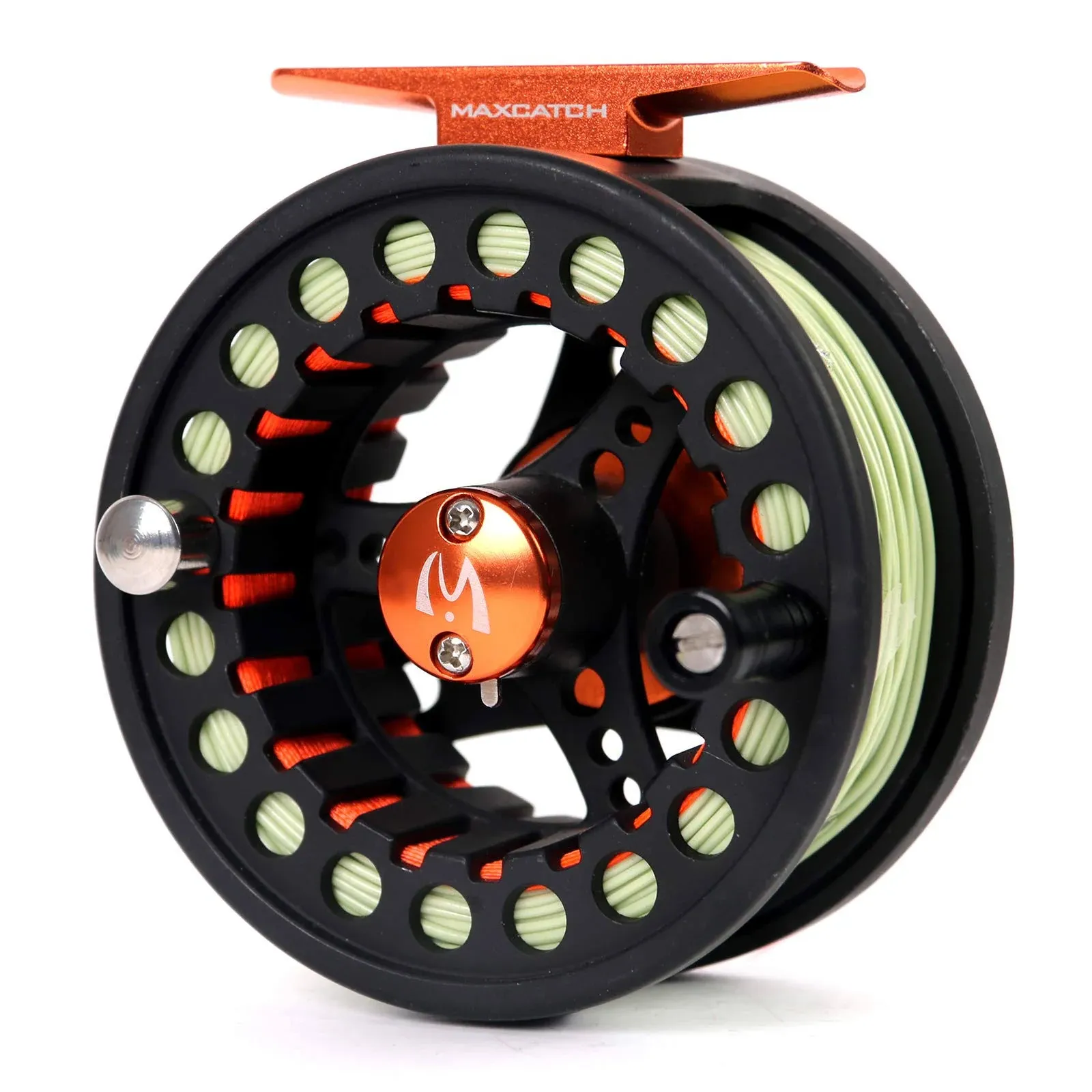 M Maximumcatch Maxcatch Eco Pre-Loaded Fly Fishing Reel Aluminum Body with Fly ...