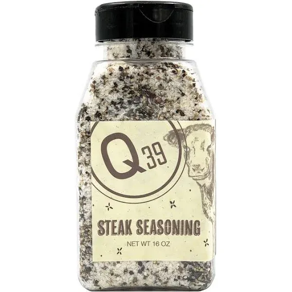 Q39 Steak Seasoning - Large 16 oz, 1