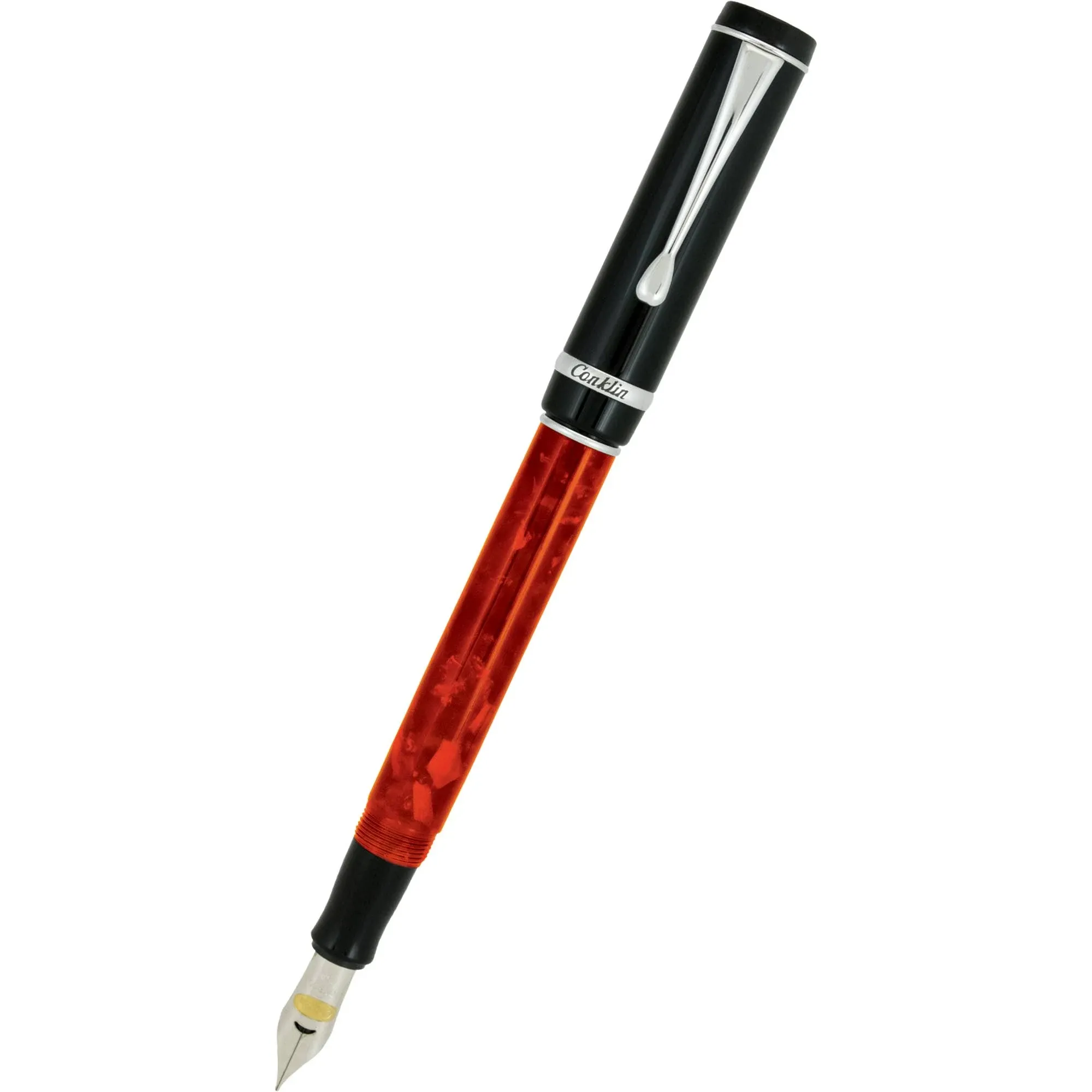 Conklin Duragraph Fountain Pen - Red Nights - Extra-Fine