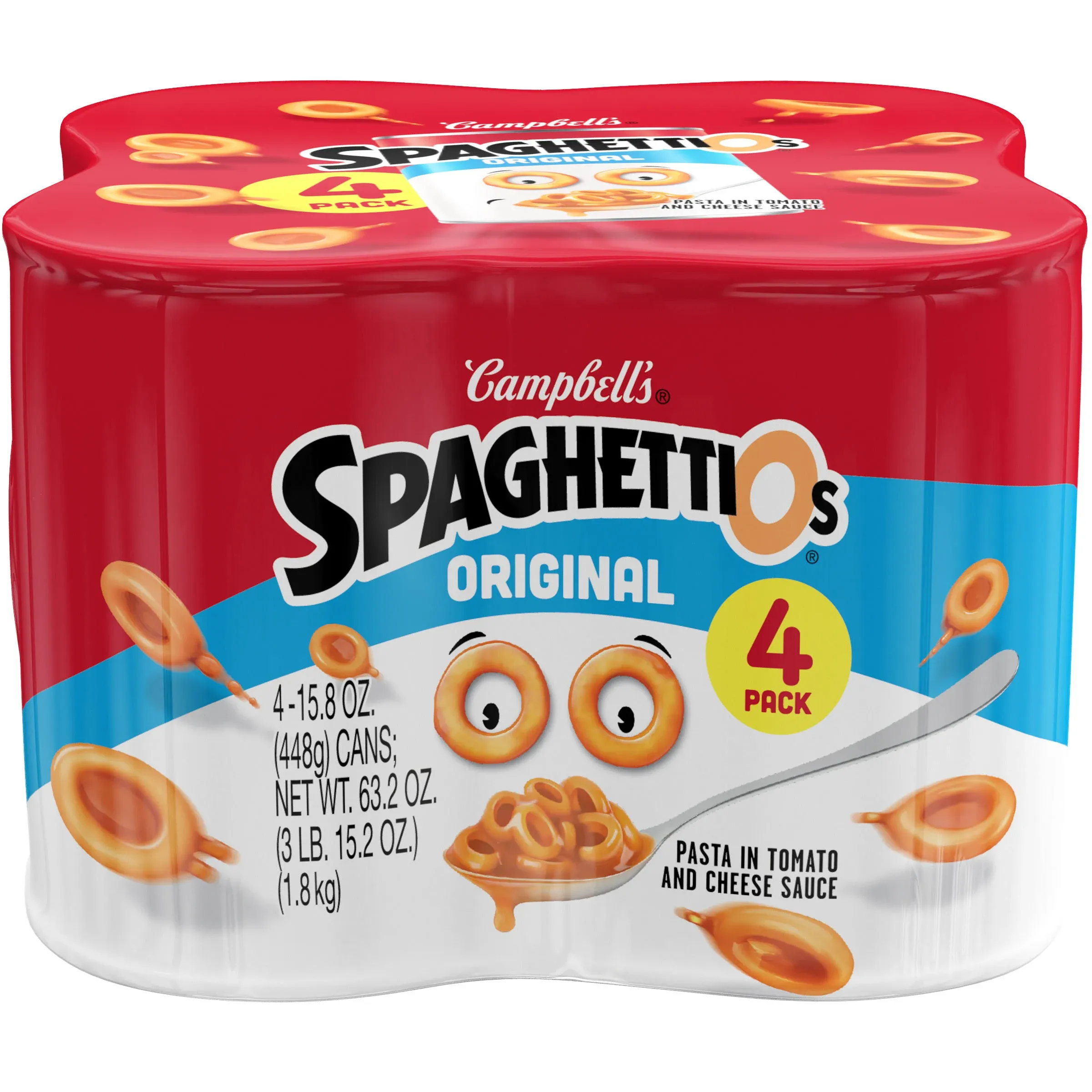 Campbell's SpaghettiOs Original Canned Pasta