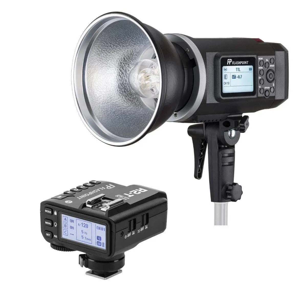 Flashpoint XPLOR 600 HSS TTL Battery-Powered Monolight with Built-in R2 2.4GHz Radio Remote System - Bowens Mount (AD600 TTL) R2 Mark II ETTL 2.4 GHz Wireless Flash Trigger for Canon