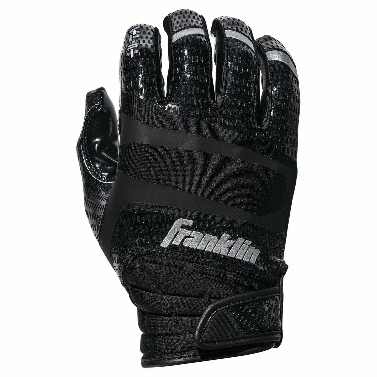 Franklin Sports Football Receiver Gloves - Adult and Youth Football Receiver Gloves - Extra-Grip Premium Football Gloves for All Ages - Hi-Tack - SFIA Approved