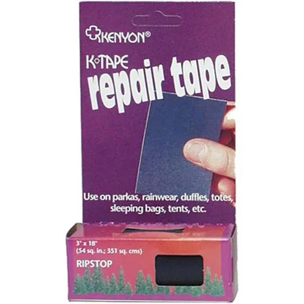 Kenyon K-Tape Repair Tape for Ripstop, Assorted Color, Pack of 24