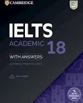 "IELTS 18 Academic Student's Book with Answers with Audio with Resource Bank"