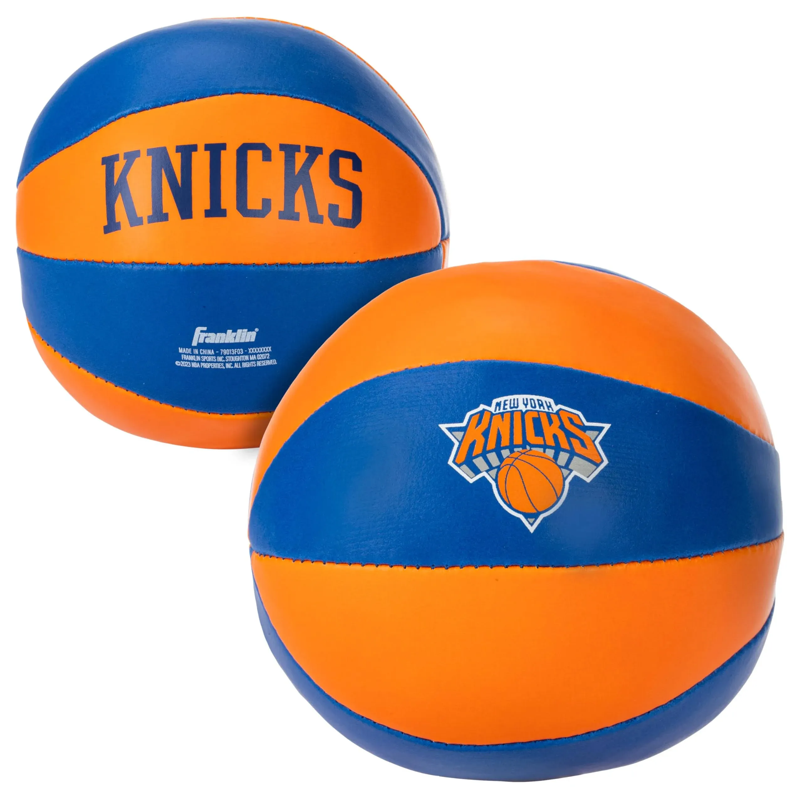 Franklin Sports NBA New York Knicks Soft Sport Toy Basketballs