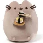 Gund Pusheen Sushi Chopsticks Snackable Stuffed Toy Plush 9&#034;