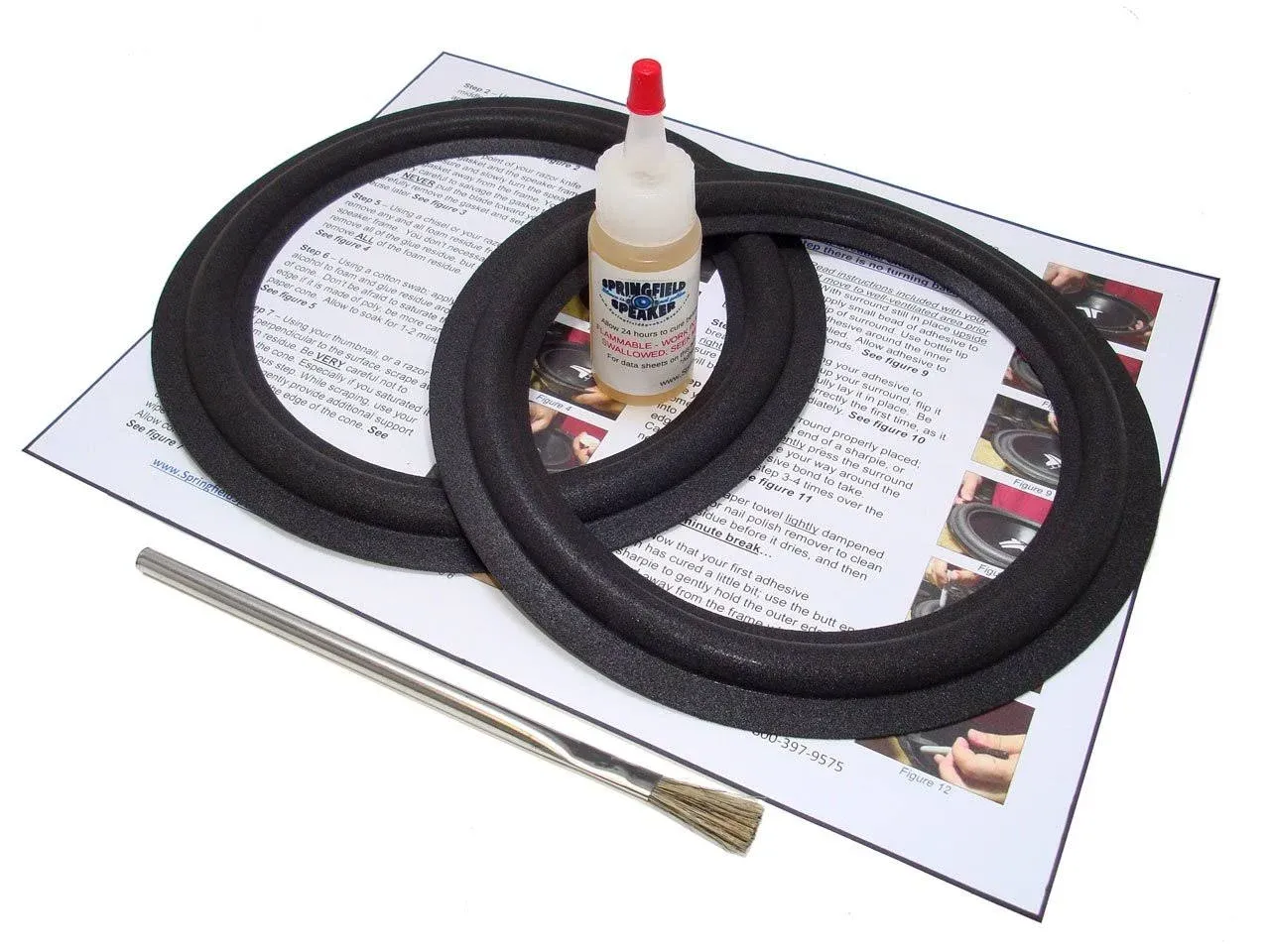 Advent 8" Speaker Foam Surround Repair Kit - 2A8