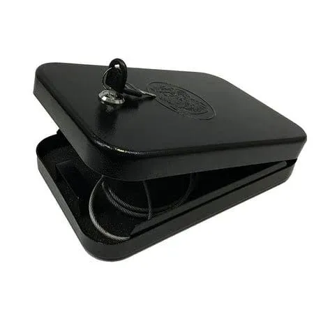 P-10 Handgun Safe Pistol Lock Box Home Security Gun Safety