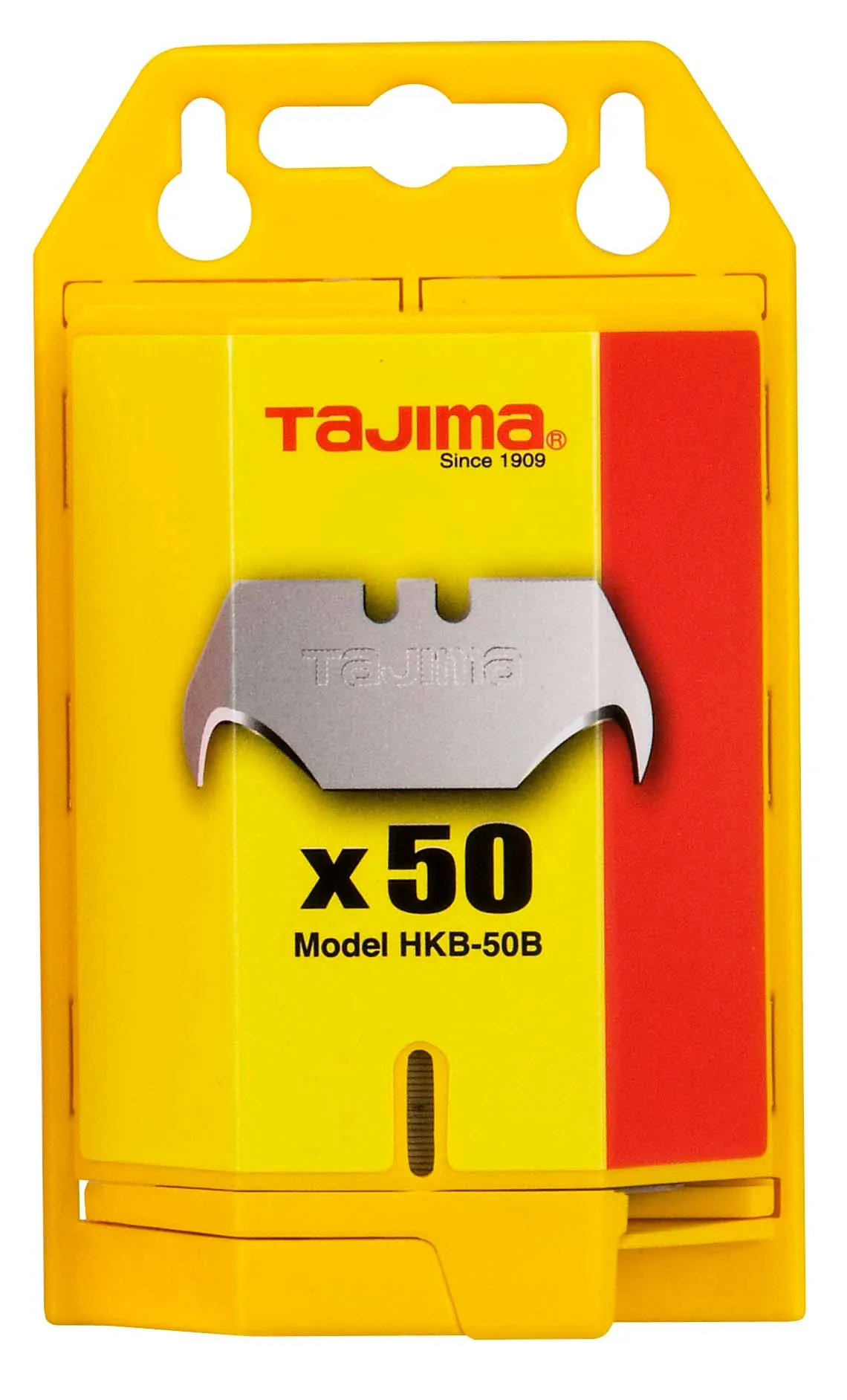 Tajima Tools HKB-50B DEEP HOOK Two-Notch Deep Hook Blades, 50-Blade Safety Dispenser