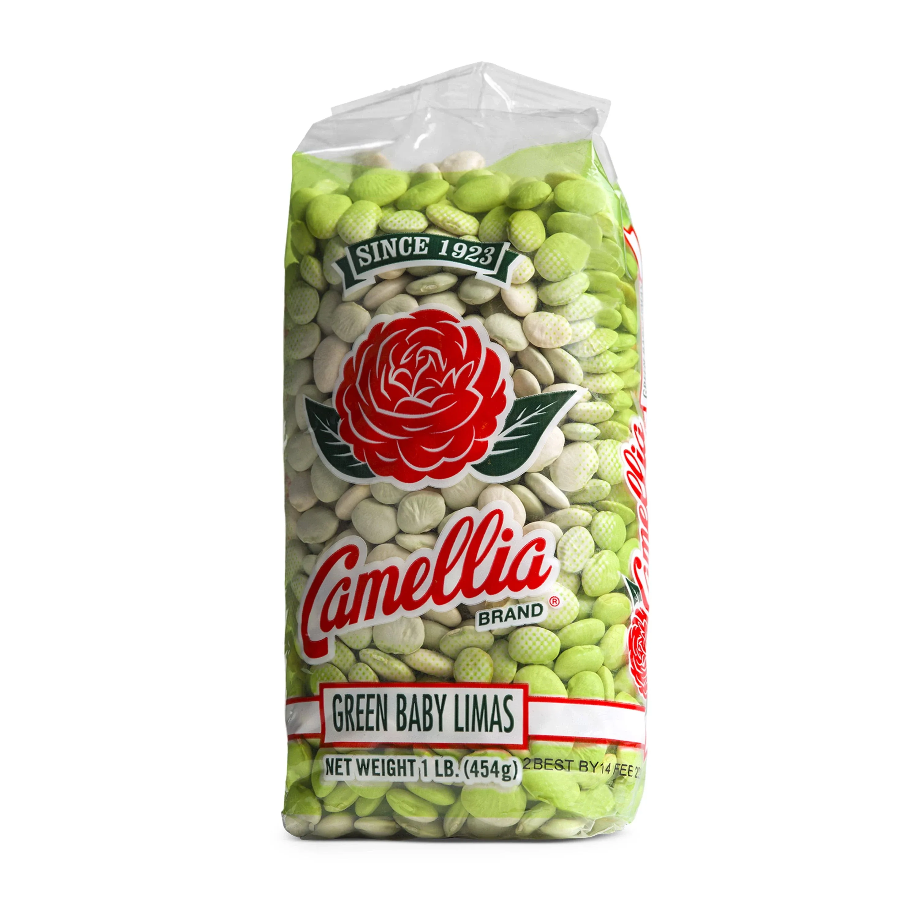 Camellia Brand Dry Green Split Peas, 1 Pound Pack of 6