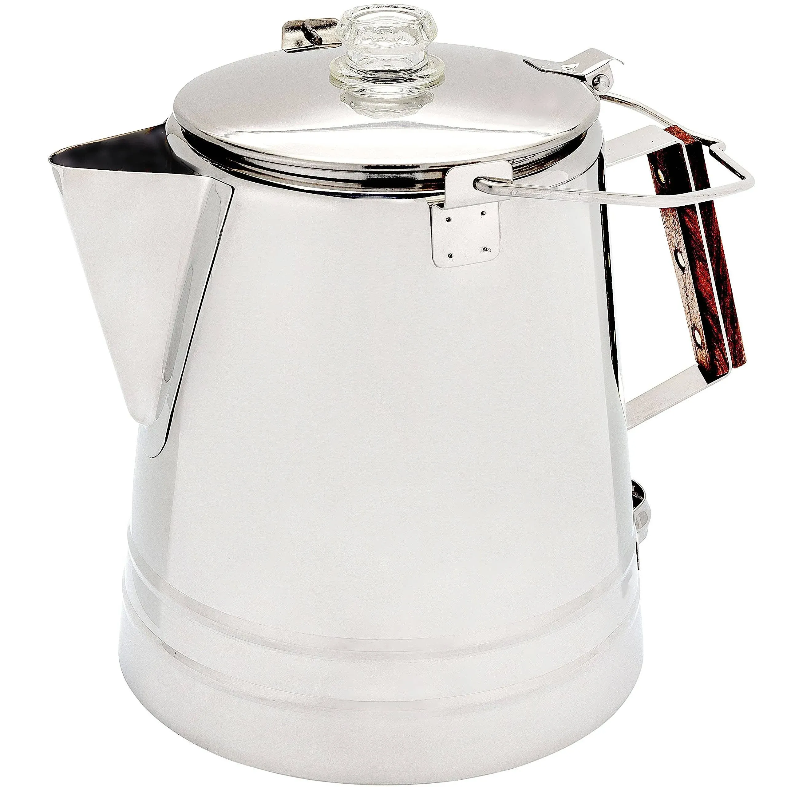 Coletti Butte Camping Coffee Pot - Stainless Steel 14 Cup