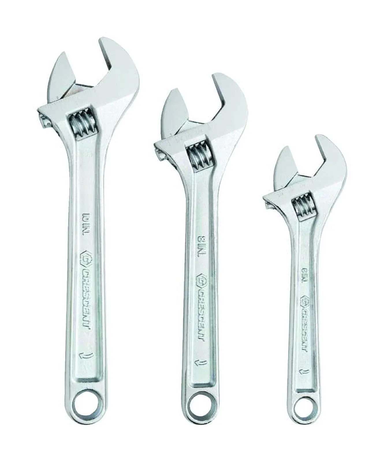 Crescent 3 pc Adjustable Wrench Set NEW