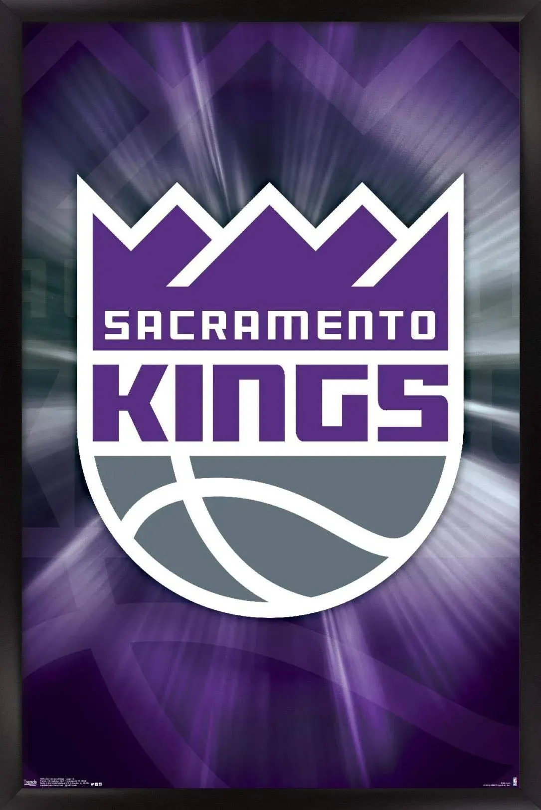 NBA Sacramento Kings - Logo Poster