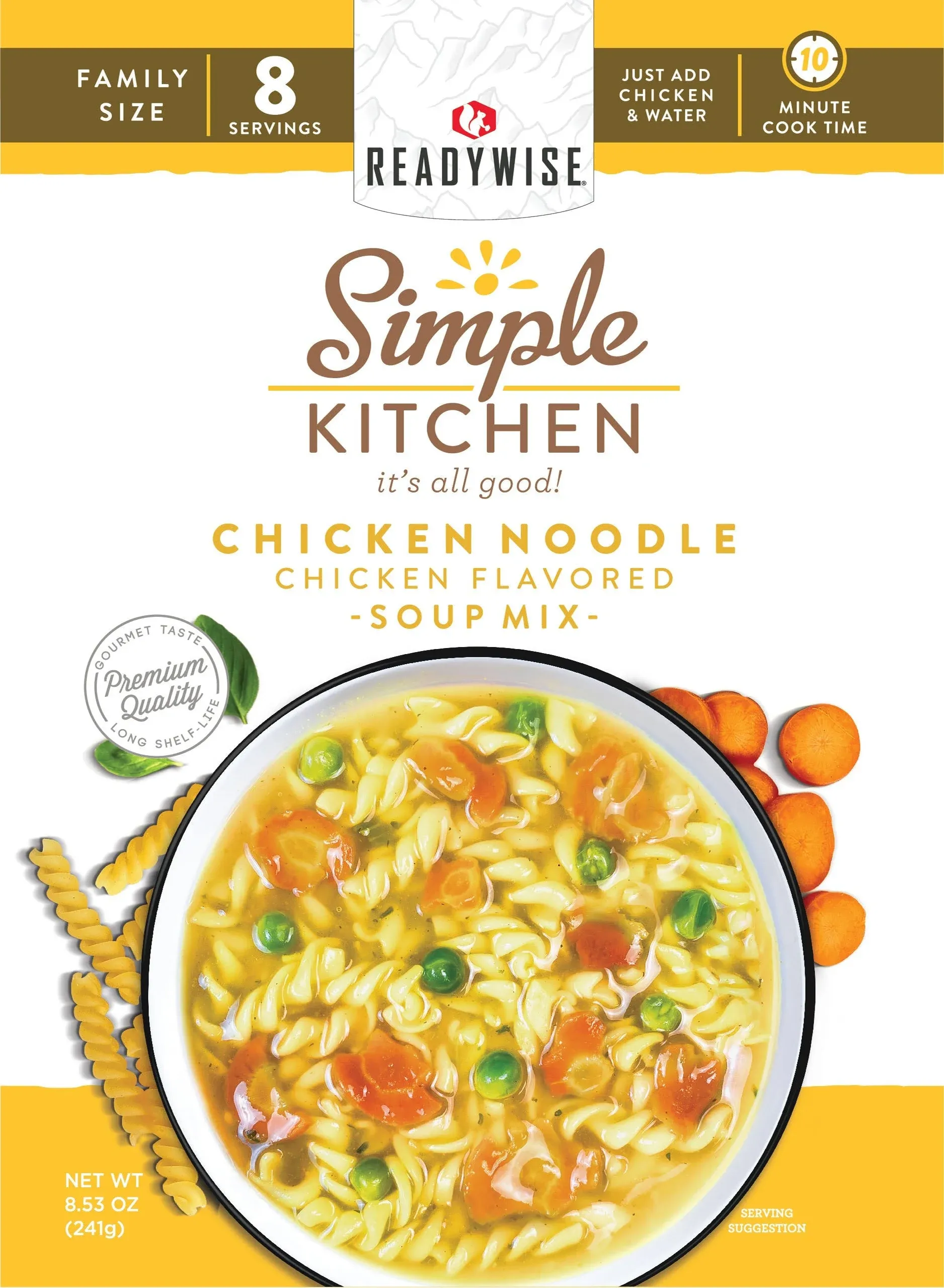 Simple Kitchen Chicken Flavored Soup Mix