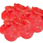 Broadway Strawberry Licorice Wheels - Bulk Bags