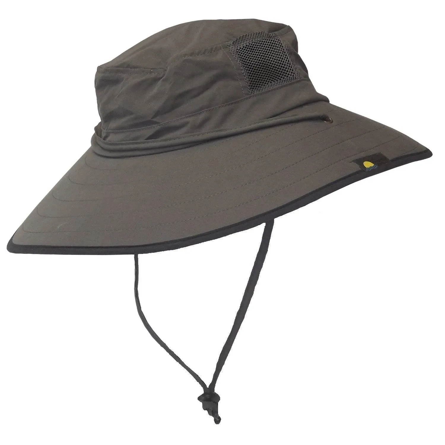 Sun Protection Zone Unisex Booney Hat (Charcoal with Black Trim)