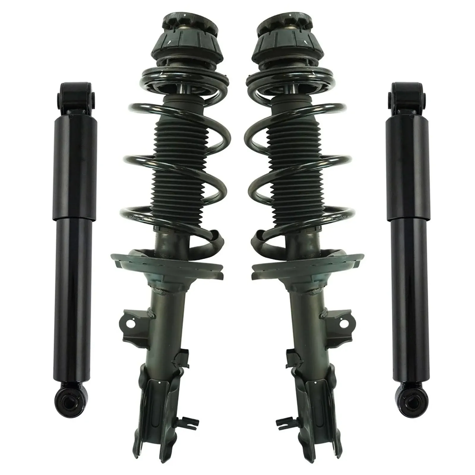 Suspension Strut and Shock Absorber Assembly Kit TRQ fits 2012 Hyundai Accent